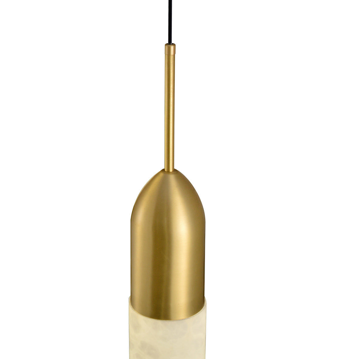 Alabaster Orb Pendant Light