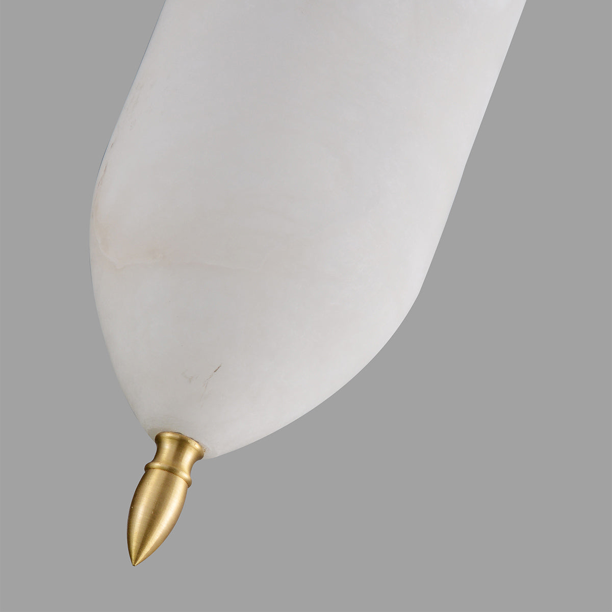 Alabaster Orb Pendant Light