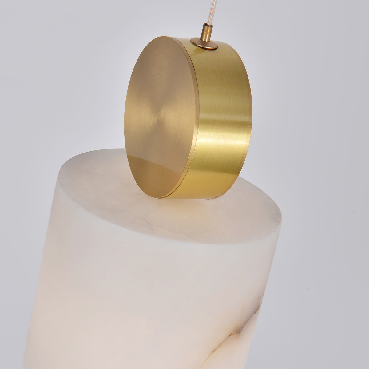 Modern Marble Round Pendant Light